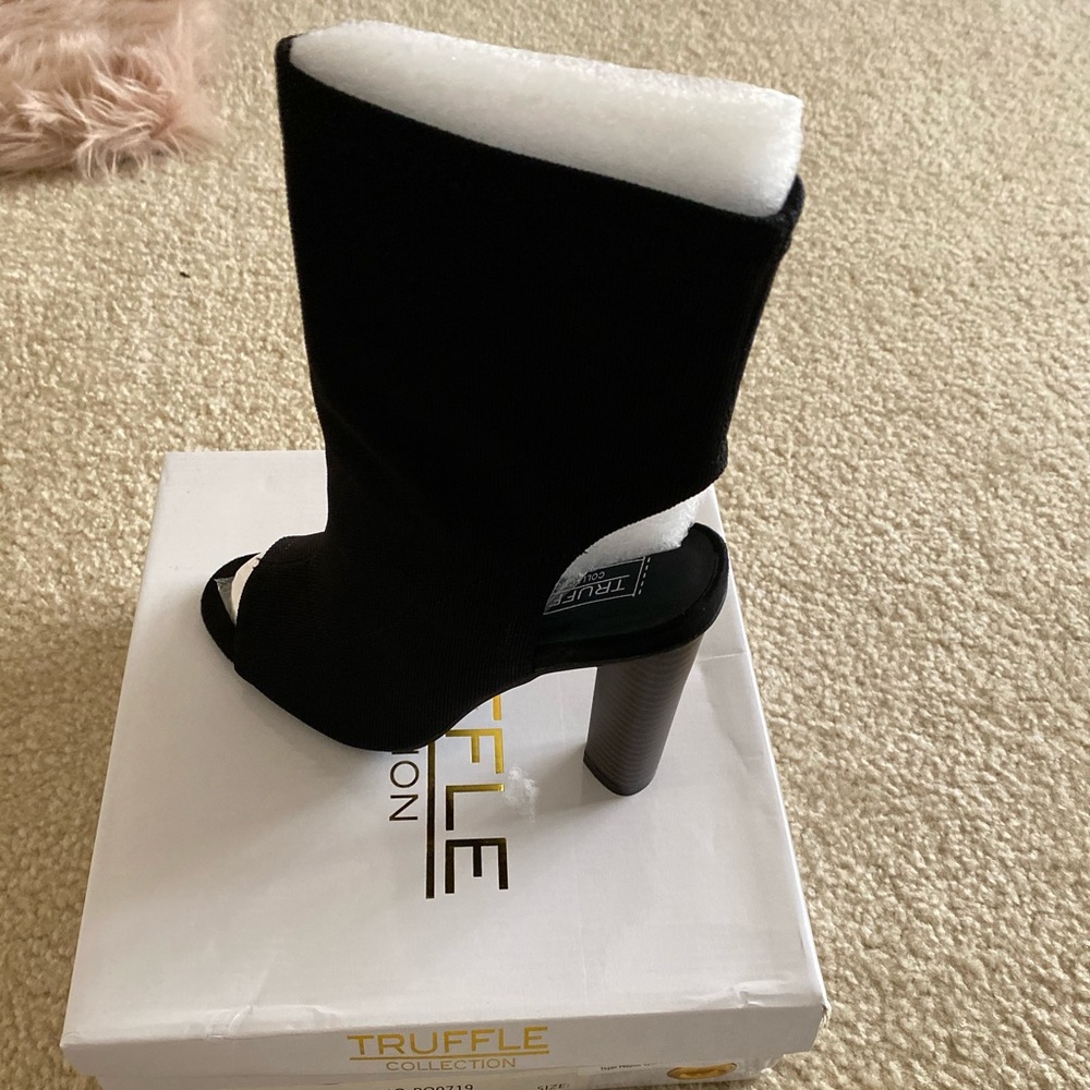 EGO Official- Black Booties. Size 39/US 8